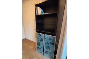 zwarte Billy kast Ikea