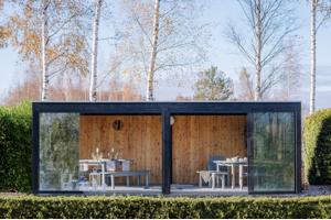 MAATWERK: blokhutten, woonunits, bijgebouwen.