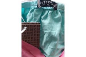 Playsuit offshoulder glitter groen XL