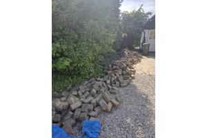 Betonklinkers 50m2. Ze zijn er al uit