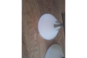 Hanglamp met 4 glazen kappen - Bronskleurig