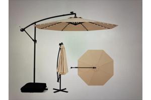 parasol met voet