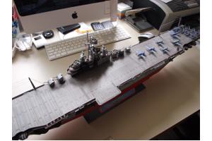 Papierm/kartonmodeln USS Essex