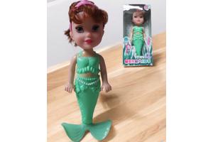 Mermaid zeemeermin pop groen 18cm