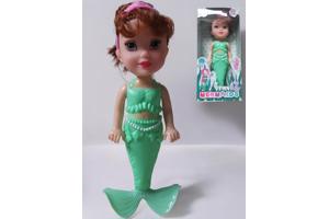 Mermaid zeemeermin pop groen 18cm