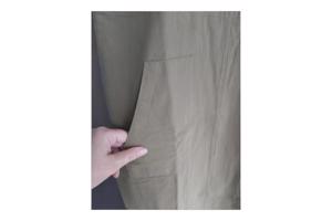 Cashual jurk khaki groen one size