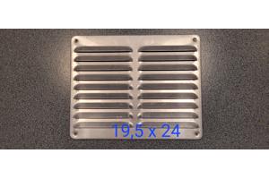 Roosters van plastic en alluminium