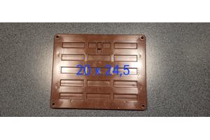 Roosters van plastic en alluminium