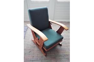 Vintage jaren '50 rokerstoel