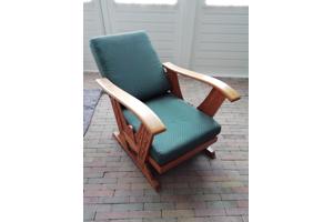 Vintage jaren '50 rokerstoel