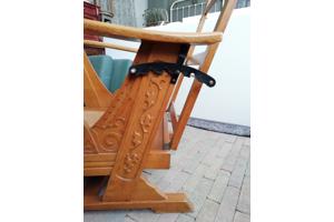 Vintage jaren '50 rokerstoel