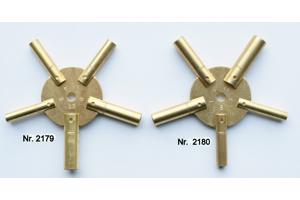 Kruksleutel voor staande klok of Comtoise klok.