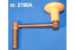 Kruksleutel voor staande klok of Comtoise klok.