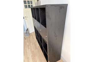 Ikea Kallax kast 147x147x39, zwart