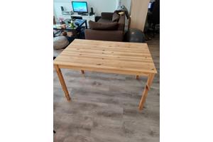 Houten (bureau) tafel 120x75x73 cm