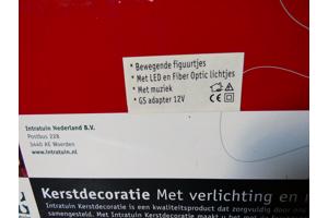 KERST decoratie met verlichting en muziek(intratuin