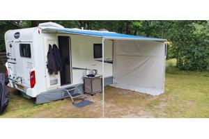 Een Obelink Markies zakluifel met zijwand en rafter te koop