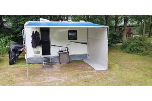 Een Obelink Markies zakluifel met zijwand en rafter te koop