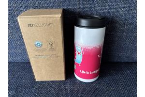 Lutti beker ( xd xclusive metro rvs ) nieuw