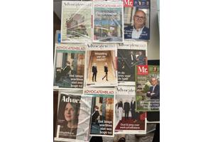 10x advocatenblad, allemaal nieuw