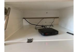 TV meubel van Ikea kleur wit