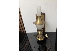 Brocante wandlamp  in goede staat