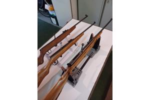 Te koop 3x Haenel grendel geweer