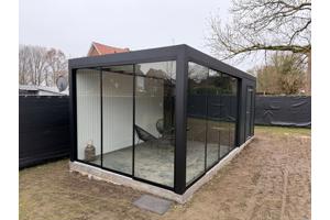 Kortingen op maatwerk Aluminium tuinhuis Allure