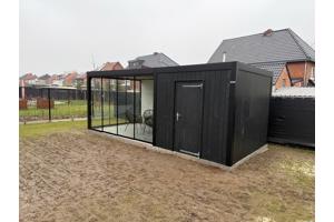 Kortingen op maatwerk Aluminium tuinhuis Allure