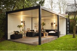 Kortingen op maatwerk Aluminium tuinhuis Allure