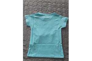 Glo-Story t-shirt flamingo's turquoise 98