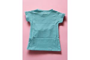 Glo-Story t-shirt flamingo's turquoise 98