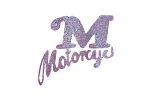 Sweat jurk motorcycle strass steentjes rood XL/XXL