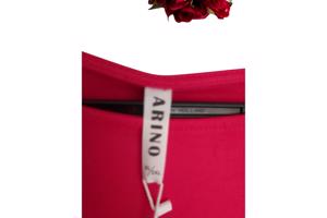 Sweat jurk motorcycle strass steentjes rood XL/XXL