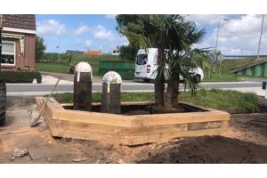 Mooie robuuste meerpalen