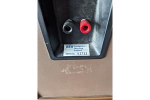 B&amp;W DM110 boxen in goede staat