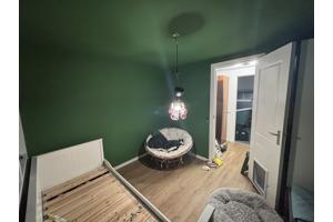 Uittrekbaar bed in wit 1,6/2m