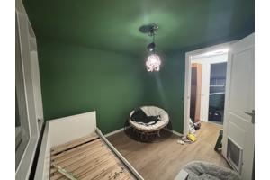 Uittrekbaar bed in wit 1,6/2m