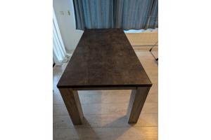 Eettafel 190x90 - Light Grey Eiken/Betonlook