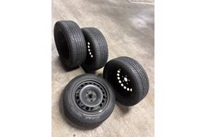 winterbanden (4) op stalen velg