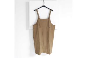 Cashual jurk beige one size