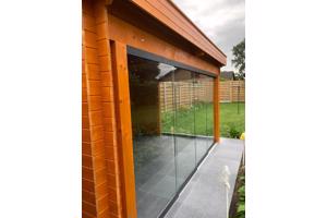 NIEUW Modern houten Blokhut G4434