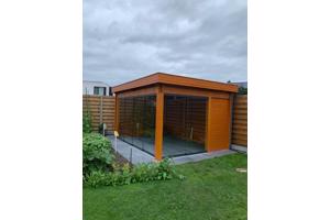 NIEUW Modern houten Blokhut G4434