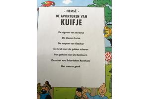 Kuifje mini stripboek