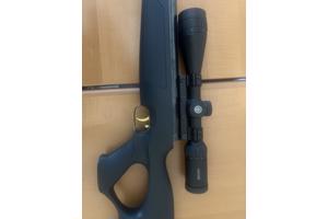 Weihrauch HW97k Blackline &amp;#x2B; Hawke panorama 4-12 IR (TOPSTAAT