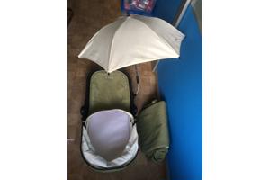 Wieg, tas en parasol van joolz