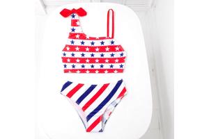 Meisjes bikini Amerika 122/128 - 7-8 jaar