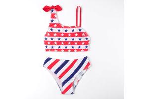 Meisjes bikini Amerika 122/128 - 7-8 jaar