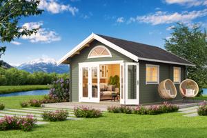 Chalet blokhut Caroline 2.3 40mm
