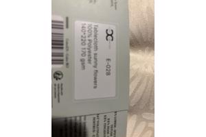 Tafelkleed nieuw Sunny Flowers 140 x 220 cm tafellaken.